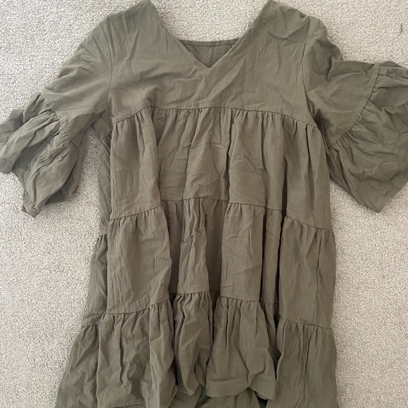 Dresses & Skirts - Army Green Dress